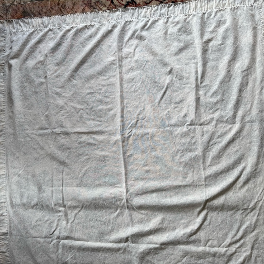 Waverly Garden Room Black and White Toile Print Tablecloth - Picture 9 of 10